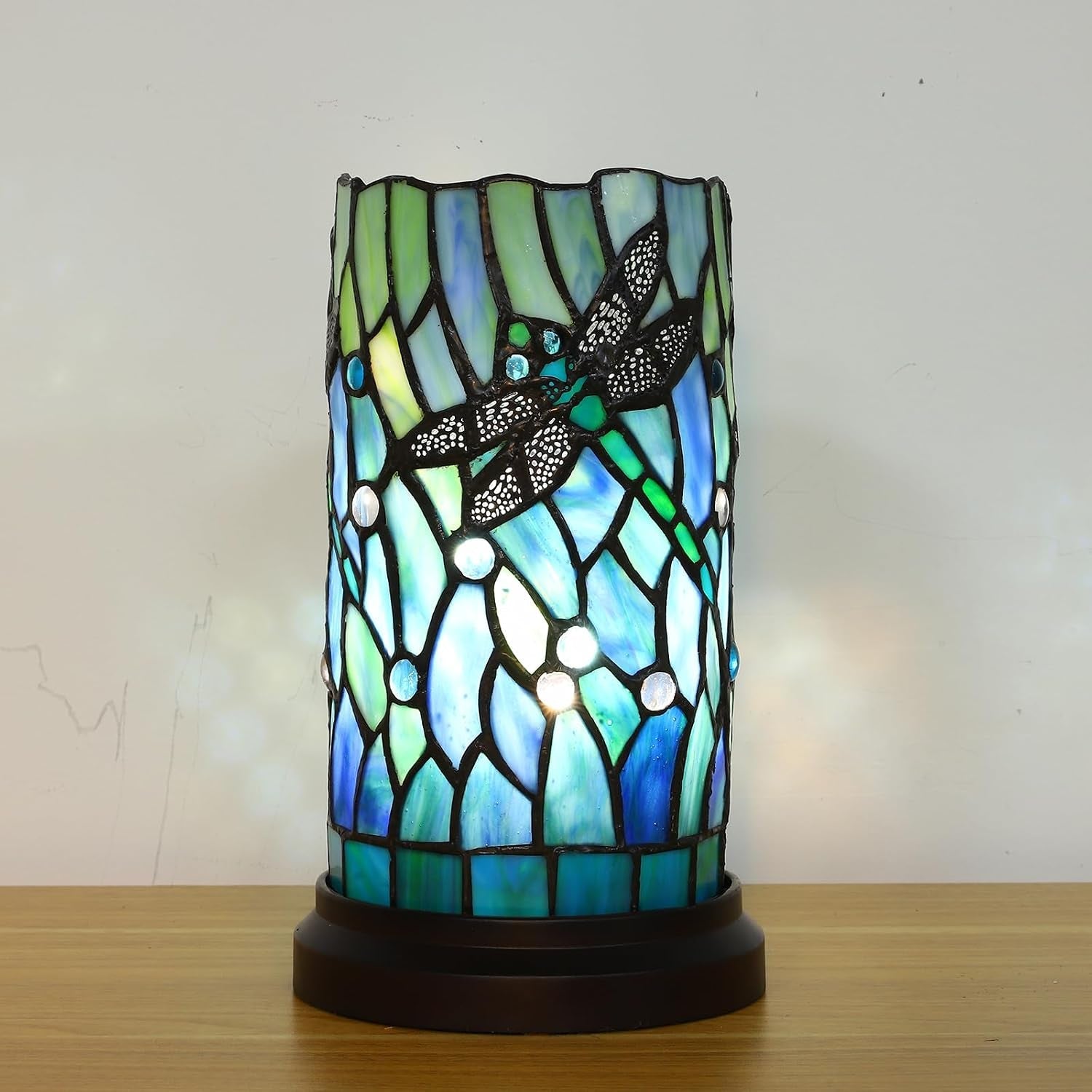 tiffany-style-table-lamp-for-bedroom-baroque-stained-glass-nightstand-bedside-night-lamp-party-light-hand-made-art-home-deco-christmas-gifts-w-2-led-bulbs-3-color-temperatures-flame-bulb