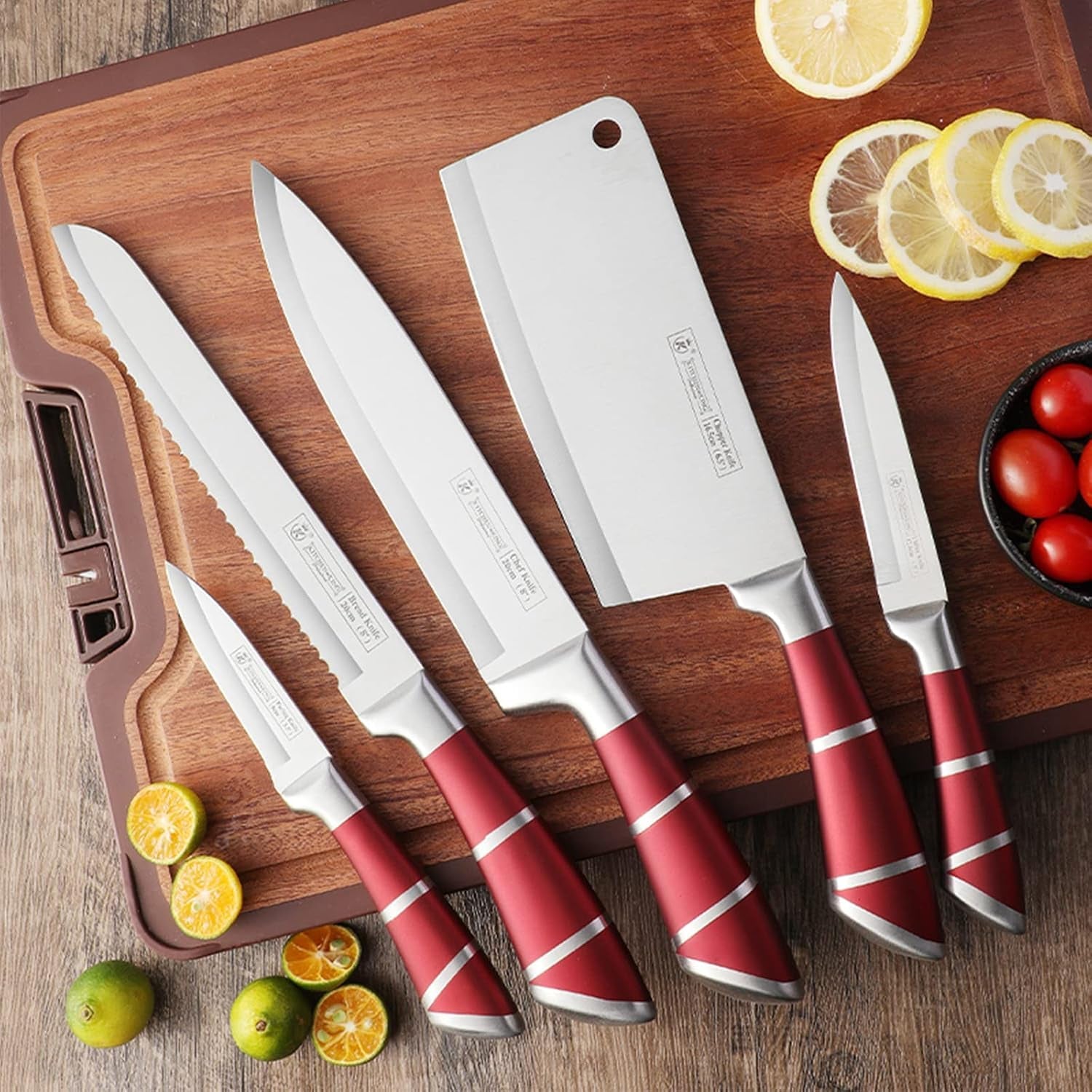 9-pcs-wine-red-sharp-stainless-steel-kitchen-knife-set-with-block-for-gift-non-stick-chef-knife-with-sharpener-ergonomic-handle-acrylic-holder-gift-ready-cutlery-set-for-women-easy-care