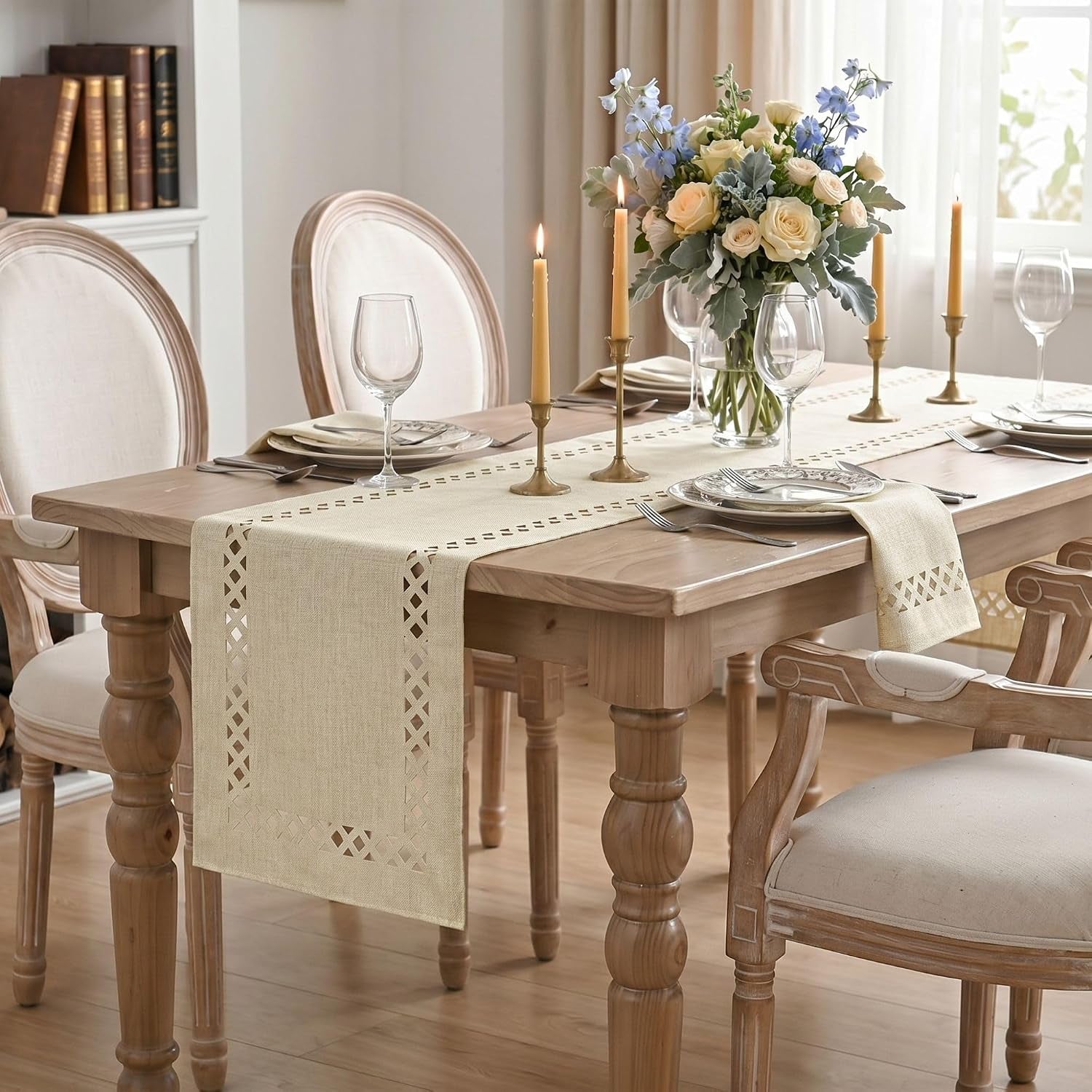 beige-rustic-geometric-hollow-table-runner-seasonal-washable-kitchen-dining-table-decoration-for-home-party-decor-13x90-inch