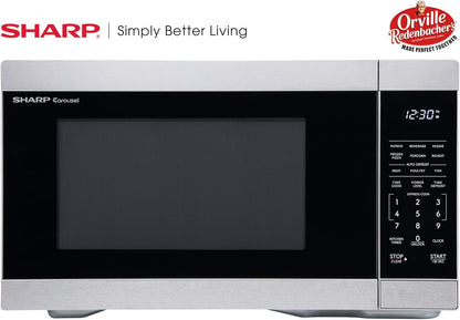 SMC1162KS 1.1 Cu. Ft. 1000W Stainless Steel Countertop Microwave Oven8