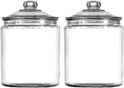 Heritage Hill 1 Gallon Glass Jar with Lid, Set of 21