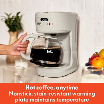 12-Cup Programmable Coffee Maker, LCD, Auto Shutoff, 900W3