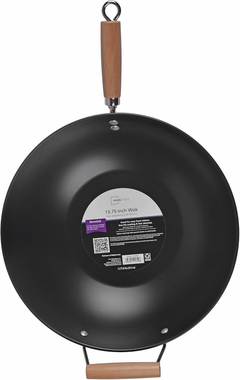 carbon-steel-non-stick-wok-hand-wash-recommended-easy-clean-kitchen-cookware
