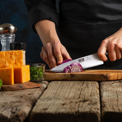 Kitchen Knife in Japanese High Carbon Steel, Professional High-Class Chef'S Knife 8 Inch, Non-Slip Ultra Sharp Cooking Knives with Ergonomic Handle7