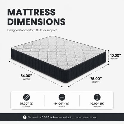 Full Mattress, 10 Inch Cooling Hybrid Full Size Mattress in a Box2