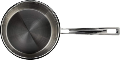 MCP193-18N Multiclad Pro Triple Ply Stainless 3-Quart Skillet, Saucepan W/Cover5
