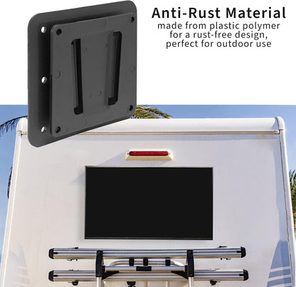 VIVO Black RV TV Mount for Screens up to 43 Inches, Mount-Vwrv1 | Anti-Rust Quick Release Plastic Polymer Mount, Low Profile Wall Bracket for Camping, VESA 100X100Mm, Holds 30 Lbs7