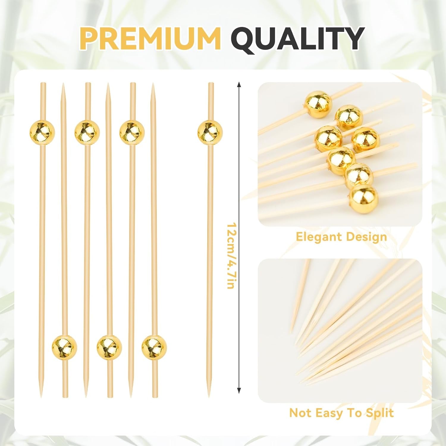 200pcs-cocktail-picks-fancy-toothpicks-for-appetizers-decorative-skewers-for-appetizers-drinks-party-fruit-4-7-inch-long-wooden-bamboo-gold-ball-food-sticks-charcuterie-boards-accessories