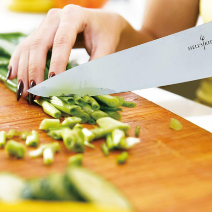 6-Piece Stainless Steel Cutlery Knife Set with Magnetic Storage Board, Dishwasher-Safe Knives | Cutlery Knife Set with Magnetic Storage Board, Stainless Steel Blades, Dishwasher Safe, 6 Pieces5