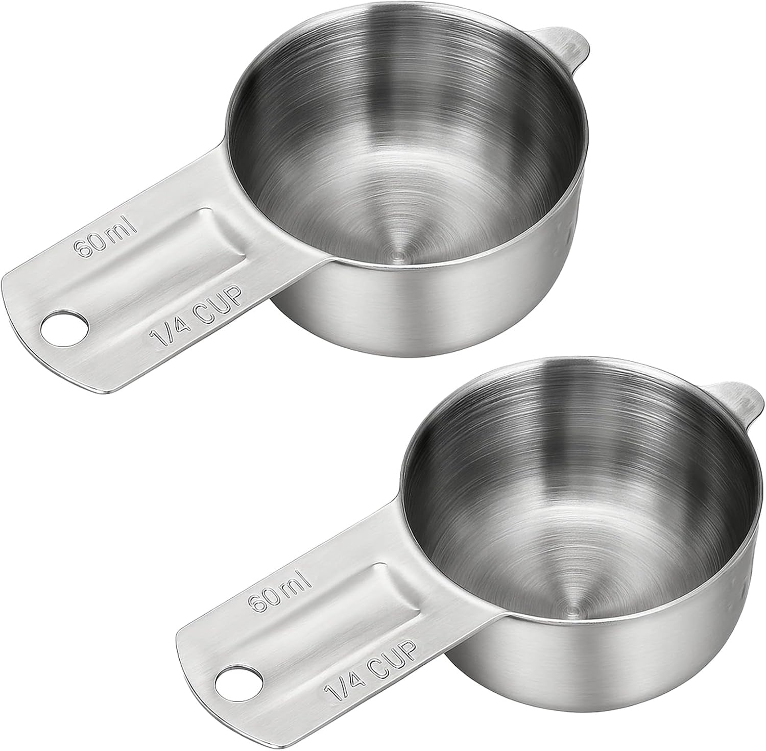 2-pcs-1-4-cup-stainless-steel-measuring-cup-60ml-2oz-60-cc
