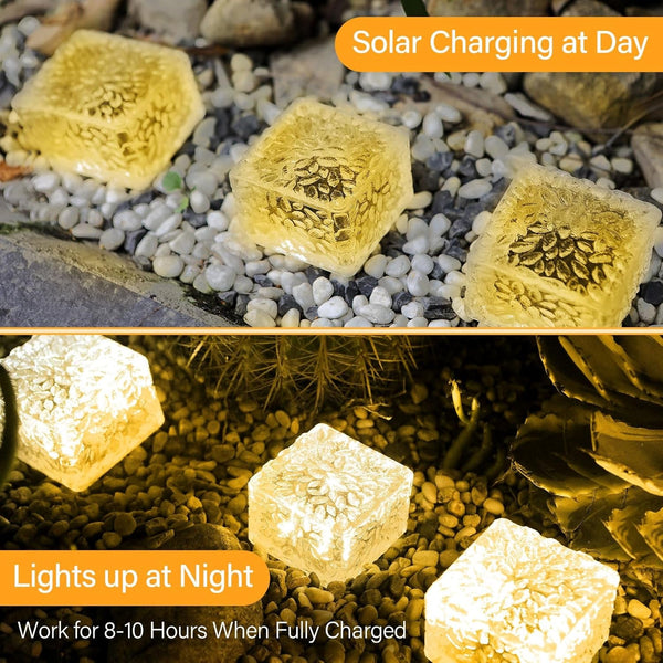 Solar Brick Lights Outdoor Solar Lights Outdoor Waterproof Patio8