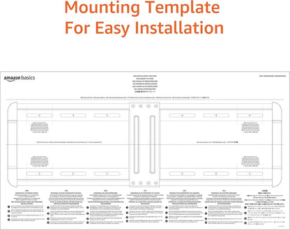 Low Profile TV Wall Mount with Horizontal Post Installation Leveling for 37 to 86 Inch Tvs, Wood Studs Compatible, Black7