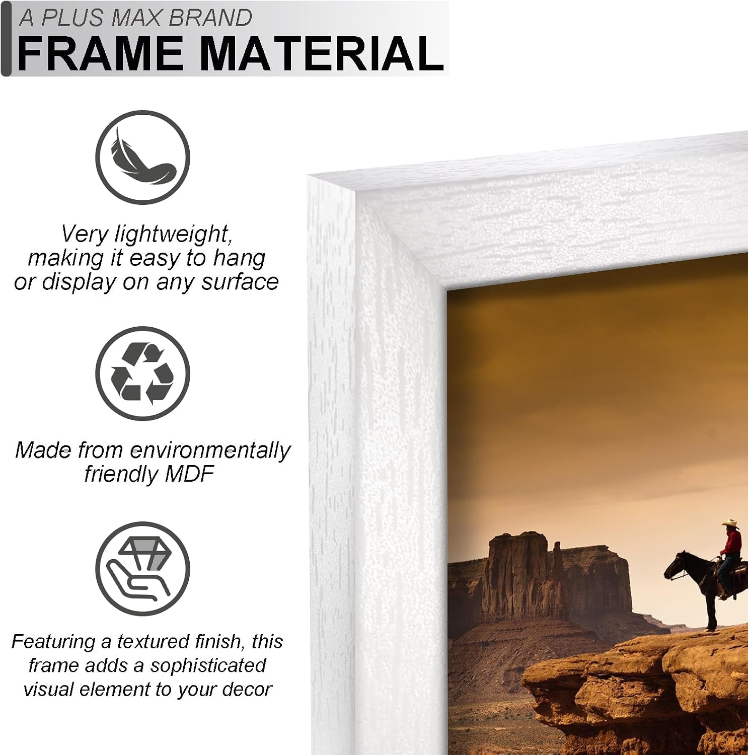 11x14-picture-frame-white-light-weight-wall-mount