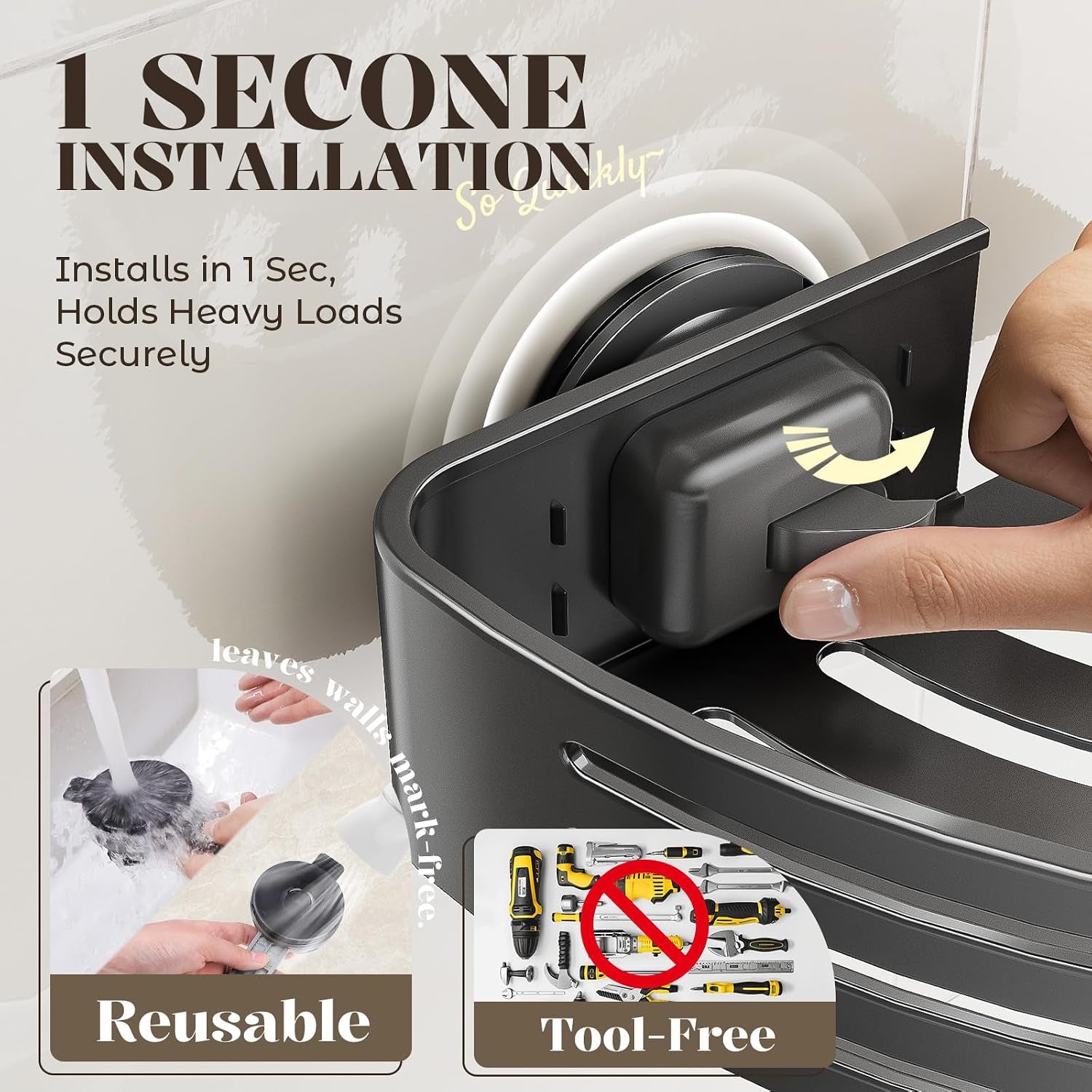 corner-shower-caddy-suction-cup-shower-shelves-with-hooks-no-drilling-powerful-suction-bathroom-organizers-and-storage-removable-waterproof-rustproof-shower-bathroom-accessories-decorgrey-1pack