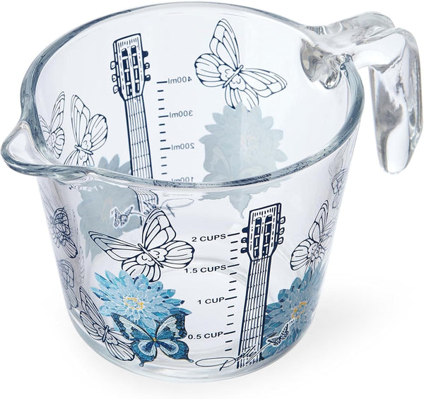 Glass Measuring Cup, Easy-Read Markings, Spout and Handle, Oven and Dishwasher Safe, 2 Cup6