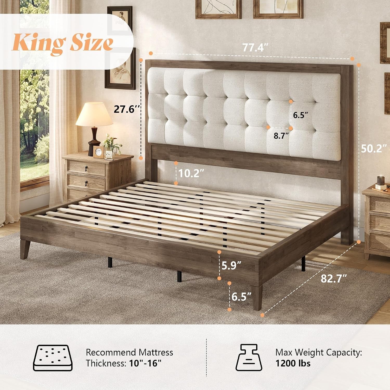 solid-wood-king-bed-frame-50-2-upholstered-headboard-ash-gray