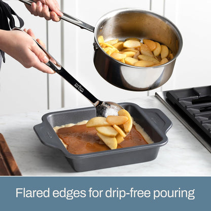All-Clad D3 Stainless Steel 3 Quart Sauce Pan with Lid- Made in the USA- the Original Bonded Professional Cookware- Oven Safe & Induction Compatible5