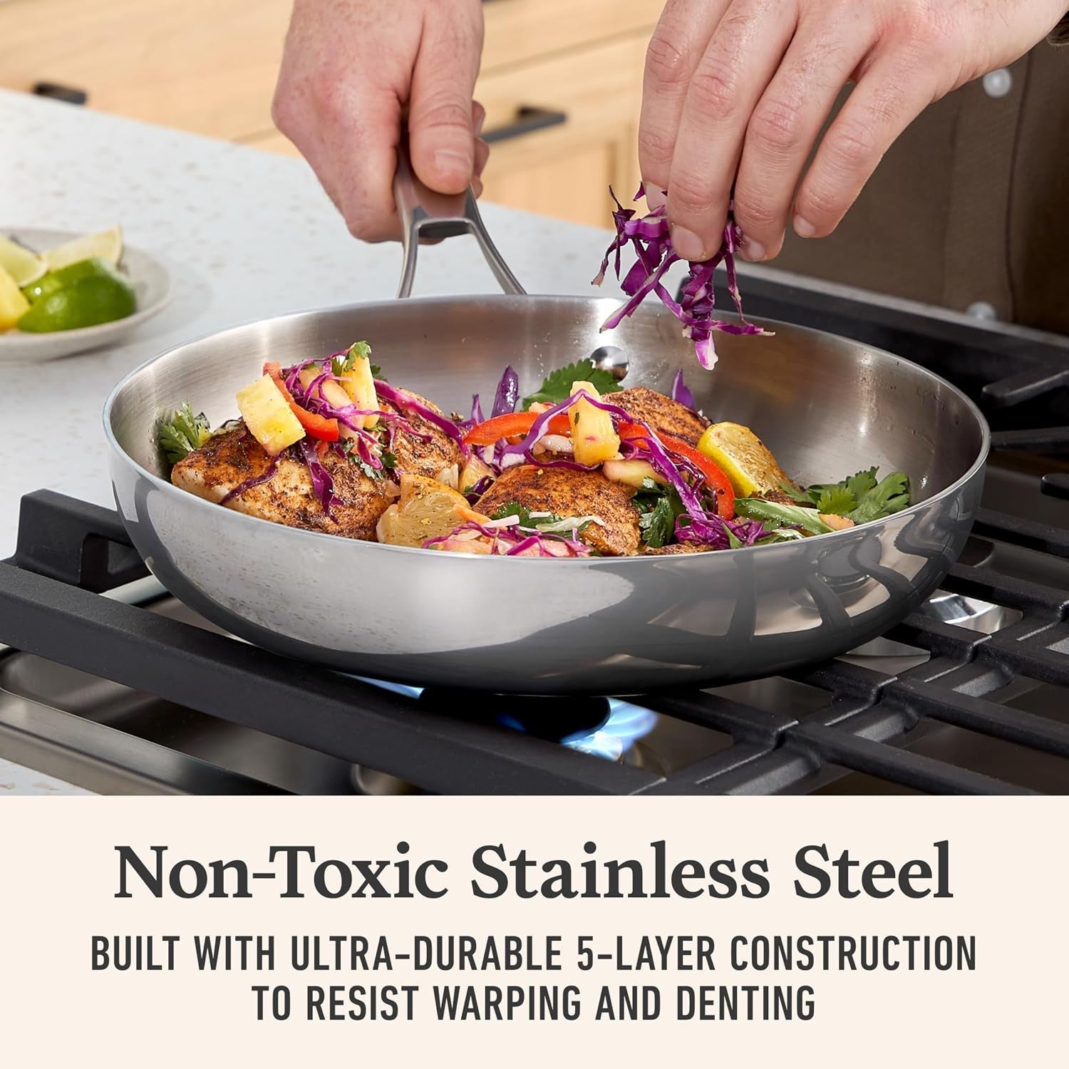 calphalon-premier-polished-5-ply-stainless-steel-cookware-set-w-turbo-heat-tech-3-piece-frying-pan-set-induction-oven-safe-500f-oven-safe-500f-pfoa-free-polished-stainless-silver