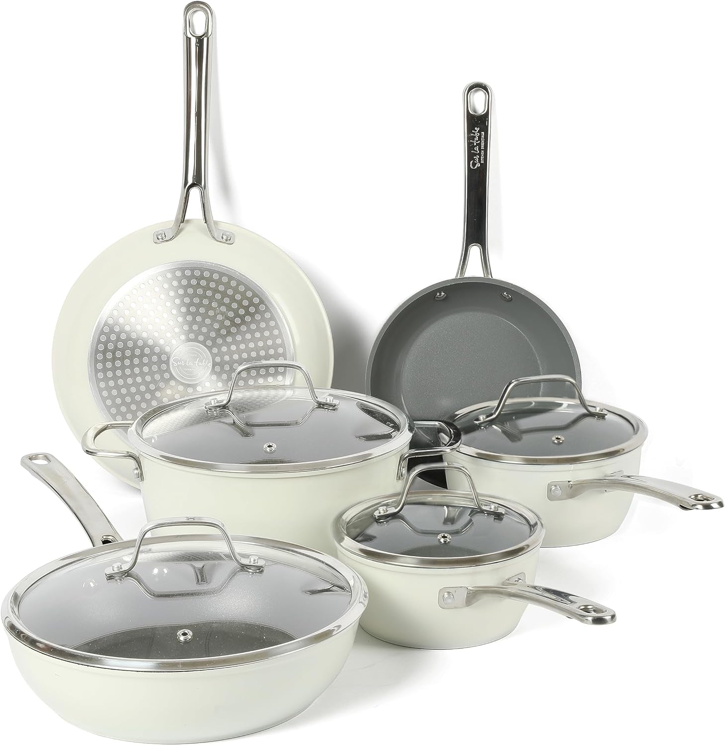 sur-la-table-kitchen-essentials-10-piece-pfa-free-non-toxic-titanium-ceramic-nonstick-interior-forged-aluminum-cookware-pots-and-pans-set-linen-white-induction-compatible