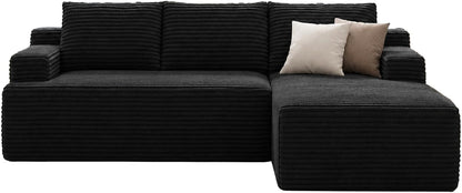 Boneless Couches for Living Room Sectional Cloud Couch Deep Seat Chaise9