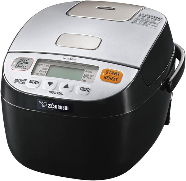 Zojirushi 612252-NL-BAC05SB Micom Rice Cooker and Warmer, Silver Black1