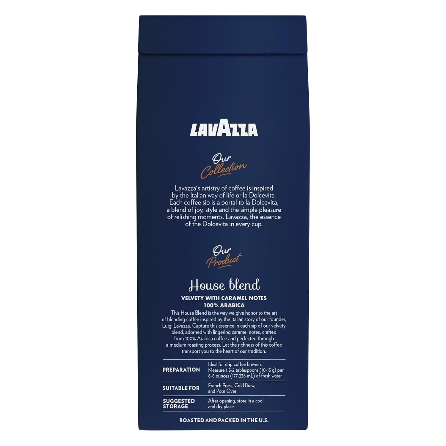 lavazza-house-blend-perfetto-ground-coffee-12oz-bag-medium-roast-full-bodied-intensity-3-5-100-arabica-ideal-for-drip-brewers-pack-of-1-package-may-vary