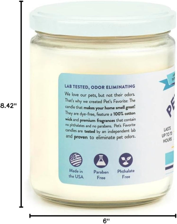 Fresh Laundry Pet Odor Eliminator Candle Pet Friendly, 1 Pack6