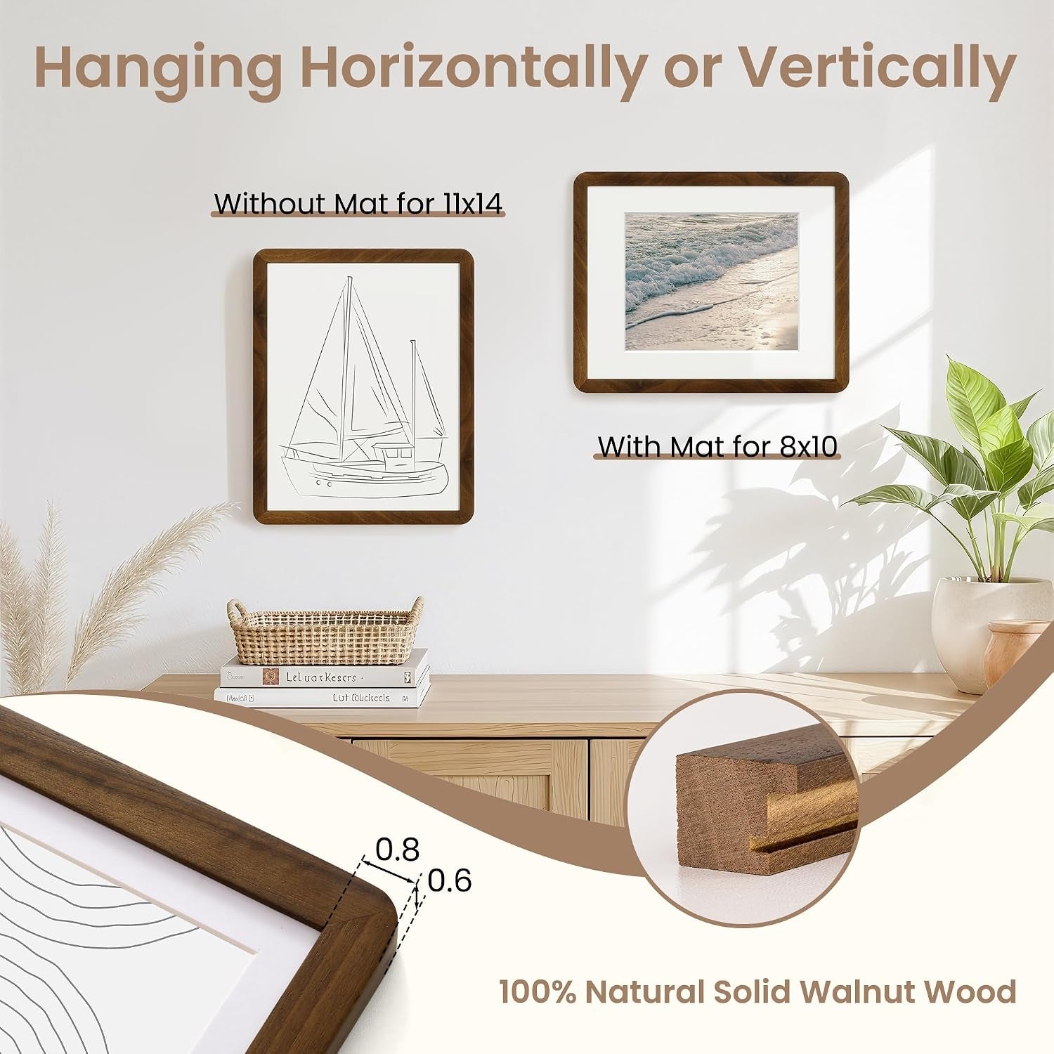 11x14-picture-frame-solid-walnut-wood-11x14-frame-with-mat-for-8x10-photos-11-by-14-poster-wood-wall-frame-horizontal-or-vertical-wall-mounting-natural-walnut