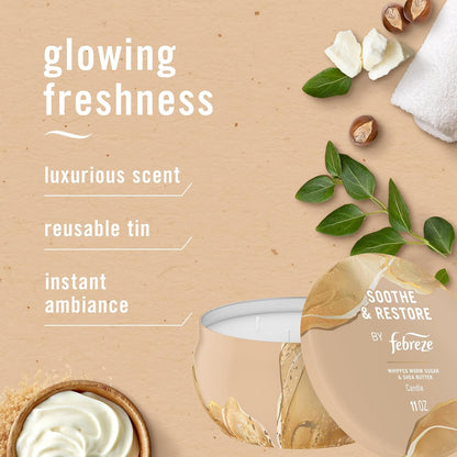 Scented Candle, Soothe & Restore Scent, 11 Oz 4 Wick Candle, Single Pack2