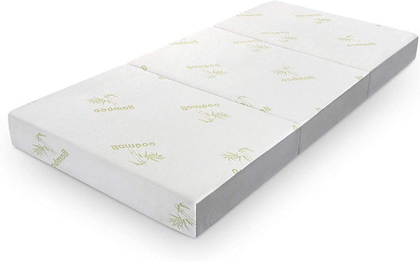 Twin Folding Mattress, 6 Inch Trifold Memory Foam Mattress1