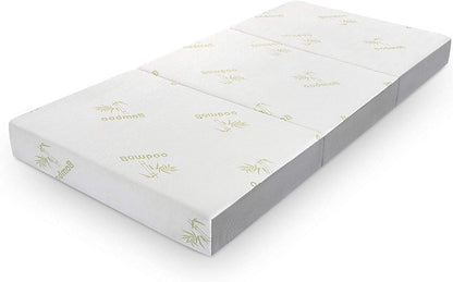 Twin Folding Mattress, 6 Inch Trifold Memory Foam Mattress1