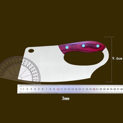 Meat Cleaver, Lady Kitchen Knife Labor Saving Cooking Knife Stainless Steel Chef Slicing Meat Vegetable Chopping Knife Cleaver Cooking Tools2