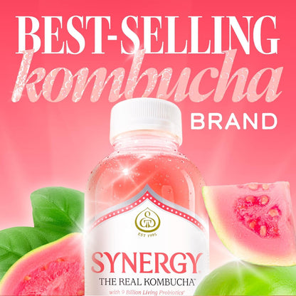 the Real Kombucha - Guava Goddess - 16 Fl Oz Bottle - Raw Probiotic Drink for Gut Health and Immune Support6
