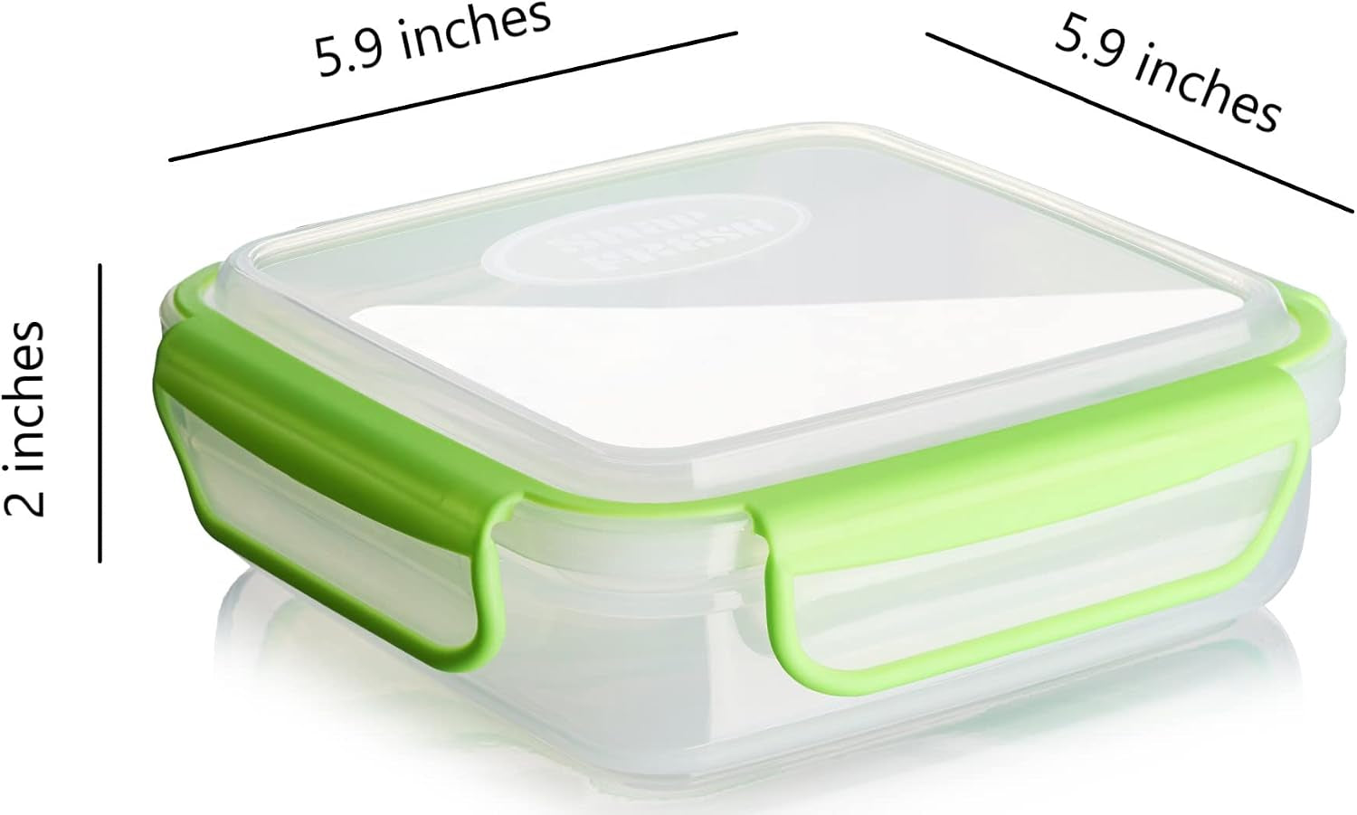 4-pack-of-fun-size-leakproof-sandwich-containers-reusable-bpa-free-sandwich-boxes-airtight-seal-also-great-for-salads-snacks-fruit-treats-and-food-storage