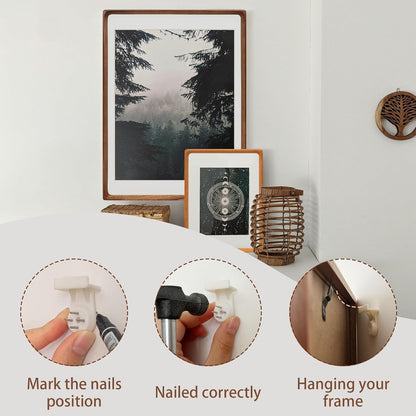 Square 8X8 Picture Frame with Mat for 4X4/6X6, Natural Walnut Wood Handcrafted Rounded Corner with Real Glass, Vertical or Horizontal Display Photo Gallery Wall & Tabletop Frame8