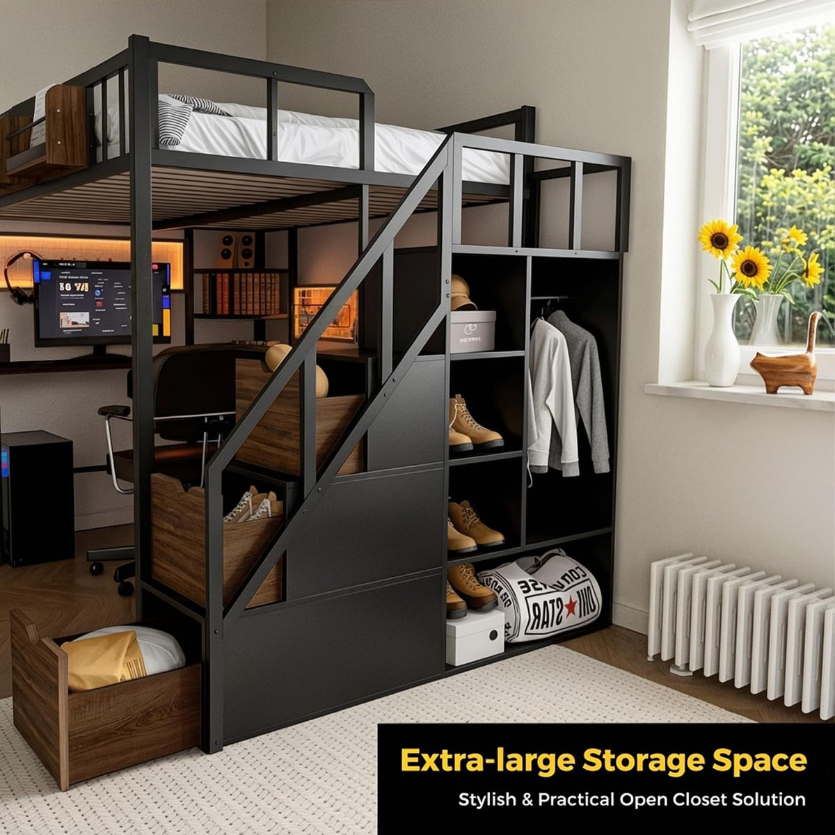 loft-bed-with-desk-and-stairs-headboard-outlet-black-full