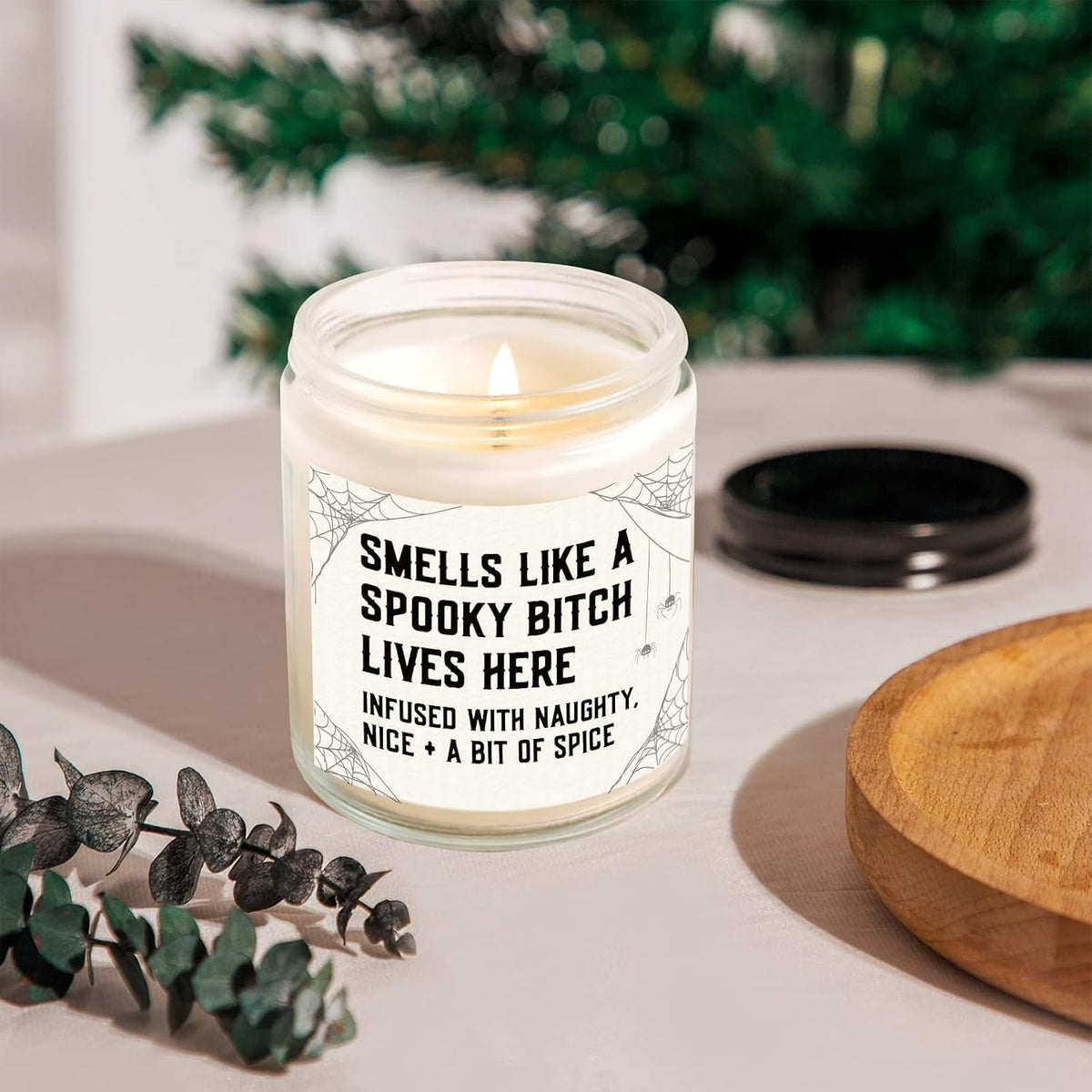 funny-spooky-gifts-for-women-witchy-halloween-decorations-candle