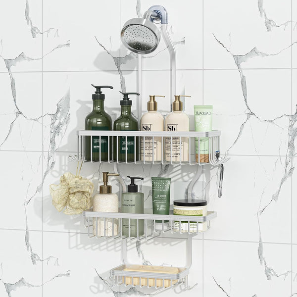 Shower Caddy Hanging, Shower Organizer with Large Capacity1