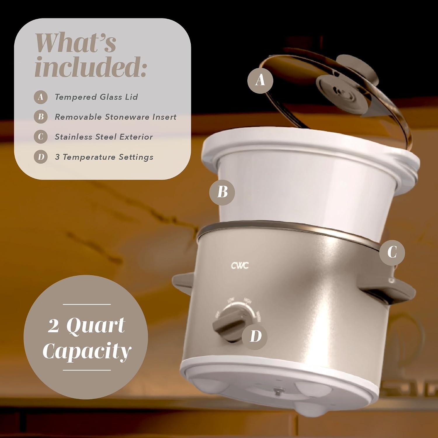 2qt-mini-electric-round-slow-cooker-adjustable-settings-removable-stoneware-pot-tempered-glass-lid-dishwasher-safe-cool-touch-side-handles-sand