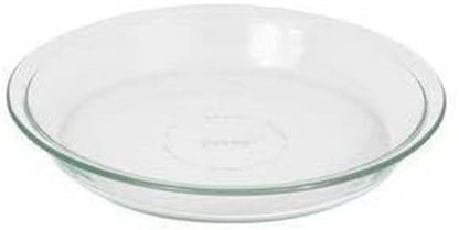 Pyrex Glass Bakeware Pie Plate 9" X 1.2" Pack of 2 - Clear - Original Genuine Pyrex - Made in the USA | Oven Safe | Nonporous Glass | Microwave Safe | Dishwasher Safe | Easy Clean | Baking Essentials3