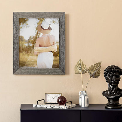 8X10 Picture Frame Set of 6,Rustic Grey Farmhouse Gallery Wall Frame2