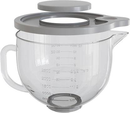 Glass Bowl Compatible with Kitchenaid 4.5 & 5-Quart Tilt-Head Stand Mixers1