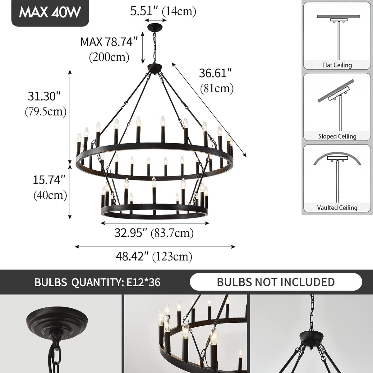 48-wagon-wheel-chandelier-36-light-large-black-chandelier-high-ceiling