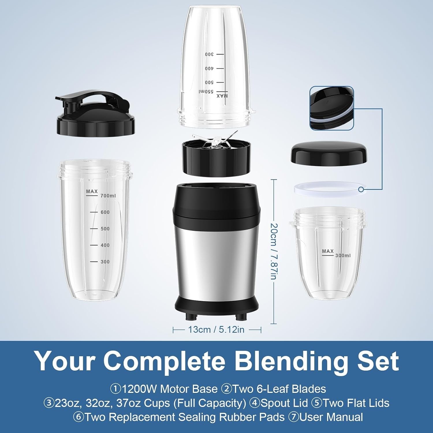 1200w-smoothie-blender-personal-kitchen-blender-ice-crushing-25000-rpm-dishwasher-safe-12pcs-6-leaf-blade-2-3-cup-sizes-smoothie-maker-grinder-frozen-drinks-nuts-silver