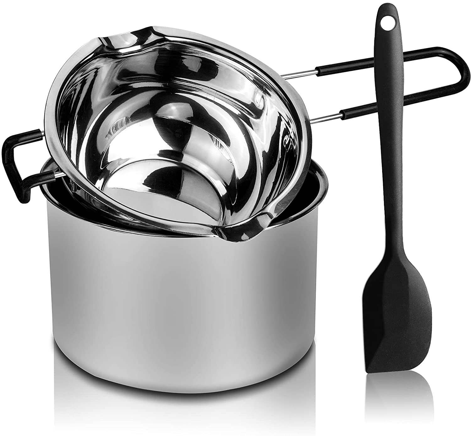 double-boiler-pot-set-stainless-steel-melting-pot-600ml-and-1600ml-with-silicone-spatula-for-melting-chocolate-soap-wax-candle-making