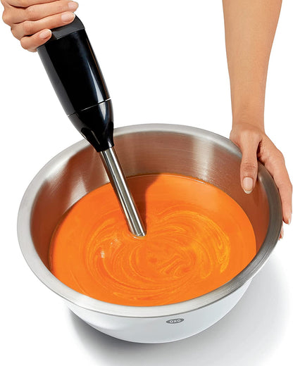 OXO Good Grips Mixing Bowl Set - 3-Piece, Stainless Steel | Nesting Bowls for Baking and Cooking, Non-Slip Base, Dishwasher Safe7