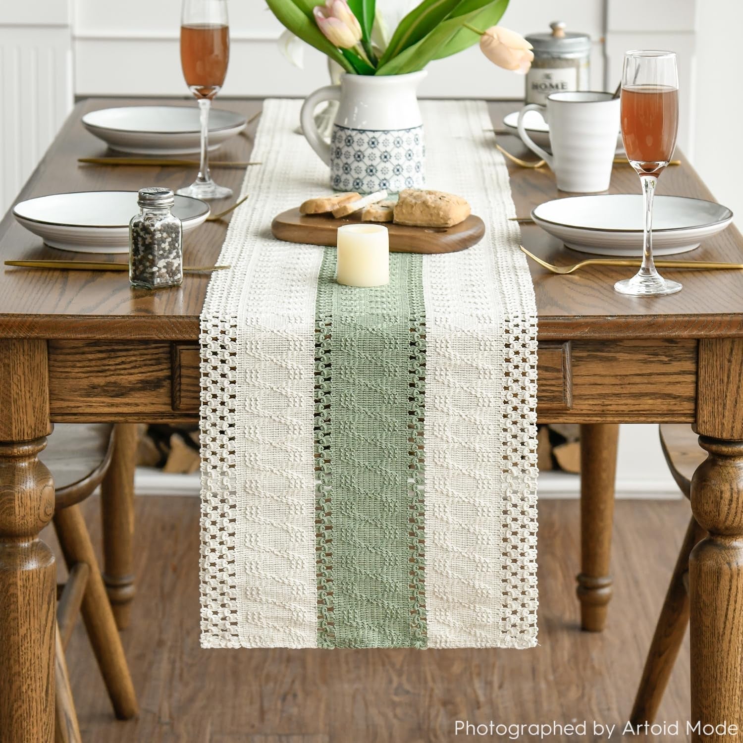 light-green-farmhouse-rustic-table-runner-12x72-inch
