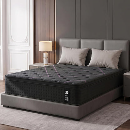King Size Mattress, 14 Inch Hybrid Mattress King in a Box, Medium1