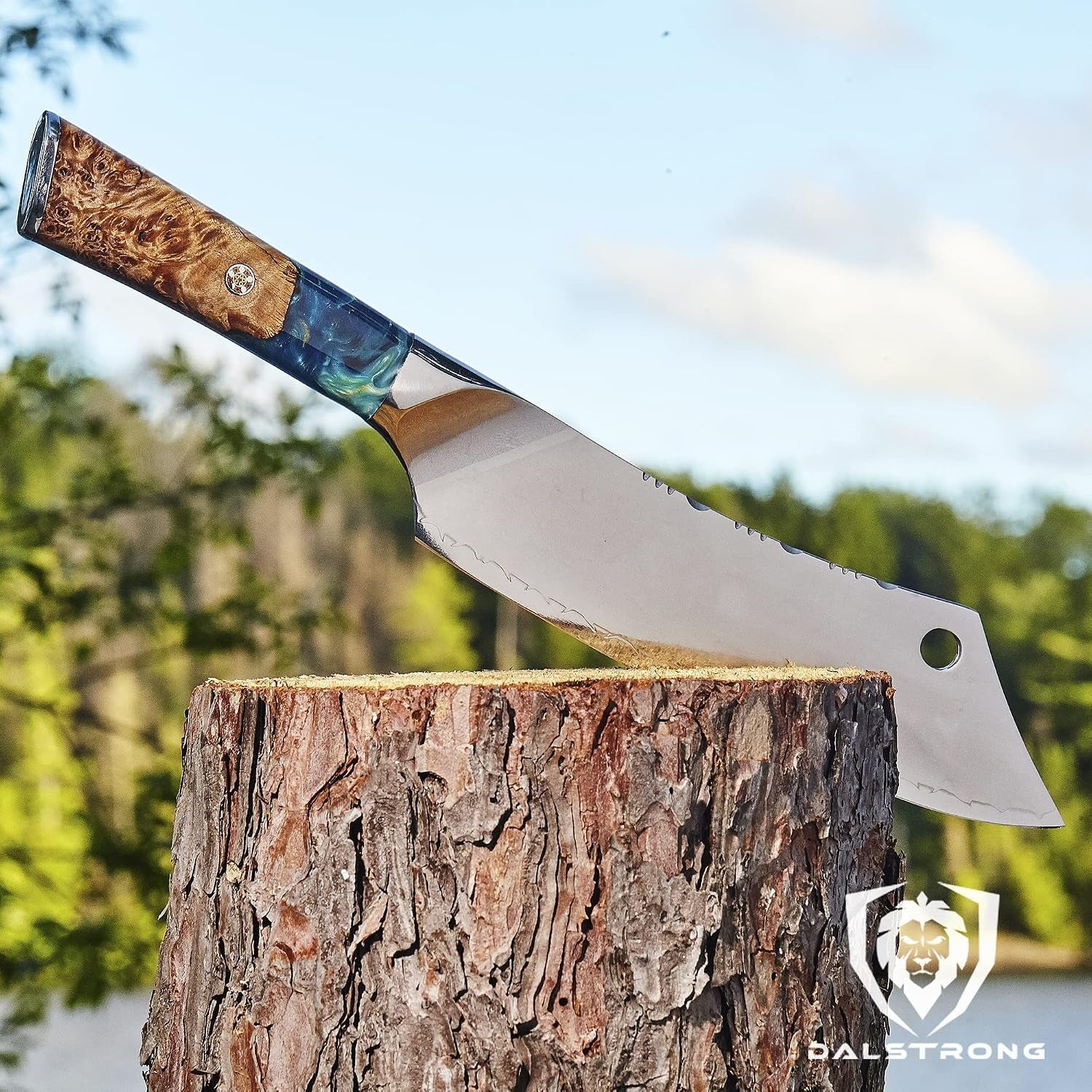 chef-cleaver-hybrid-knife-the-crixus-8-inch-valhalla-series-9cr18mov-hc-steel-celestial-resin-wood-handle-razor-sharp-chefs-knife-w-leather-sheath