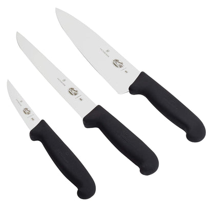 Victorinox Fibrox 3 Piece Chef'S Set - Carving and Paring Knives, Black2